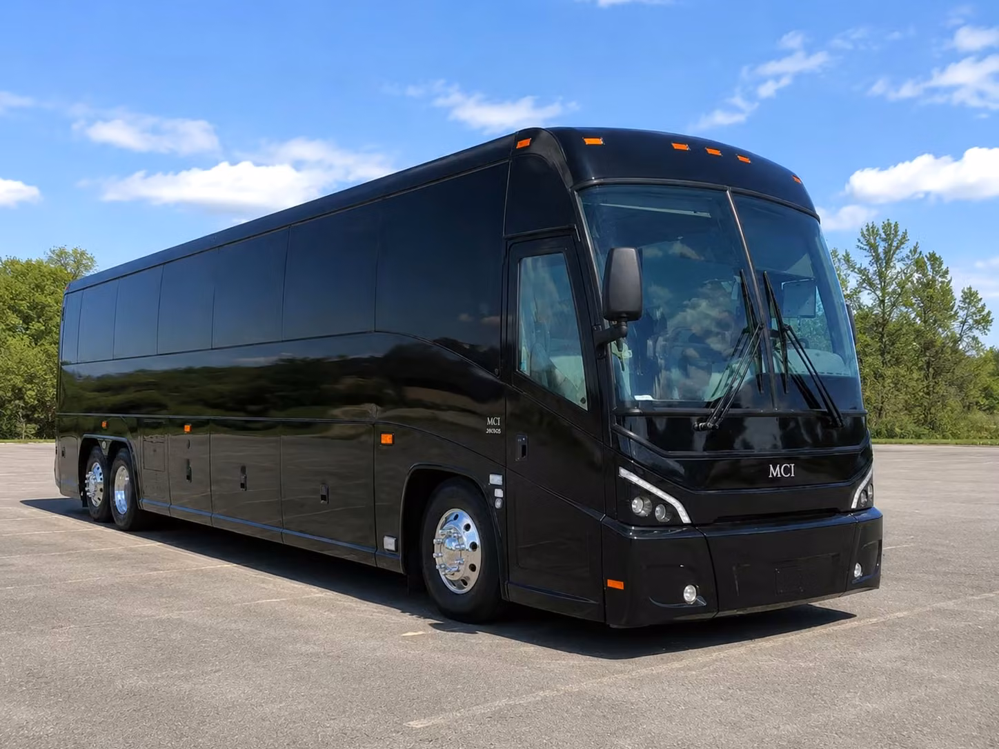 56 passenger charter bus