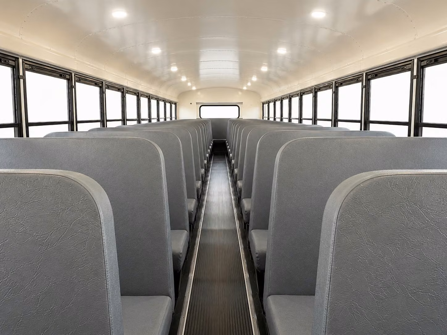 school bus interior